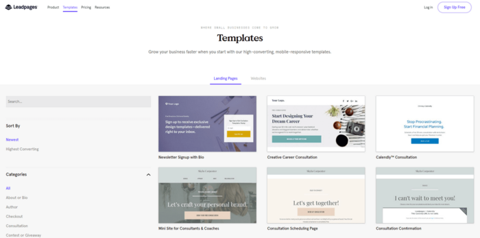 Какой конструктор сайтов лучше. Lead Page/Лидпейдж Lead Page