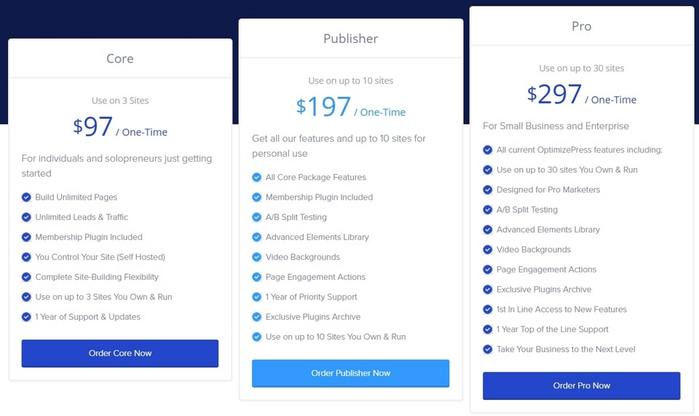 Конструктор сайтов OptimizePress